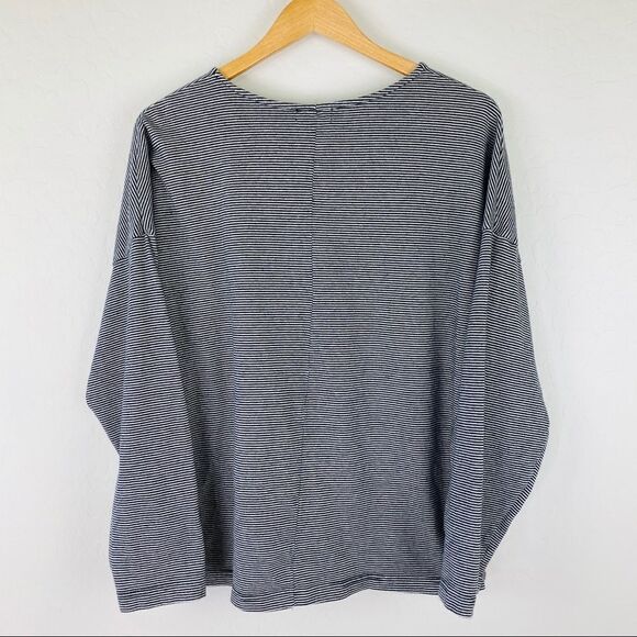 BDG Urban Outfitters navy stripe top medium - Picture 2 of 6